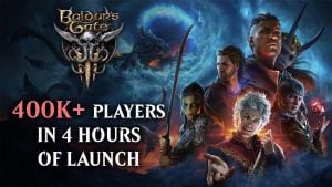 Baldur’s Gate 3 Tops 400,000 Players on PC Just 4 Hours In
