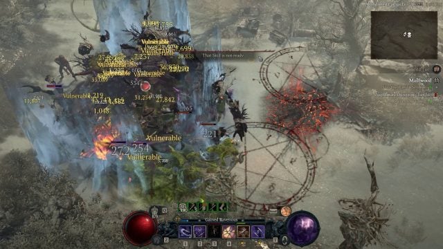 Diablo 4 Rogue Build - Trap Master in Combat